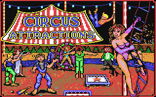 Circus Attractions Title Screen